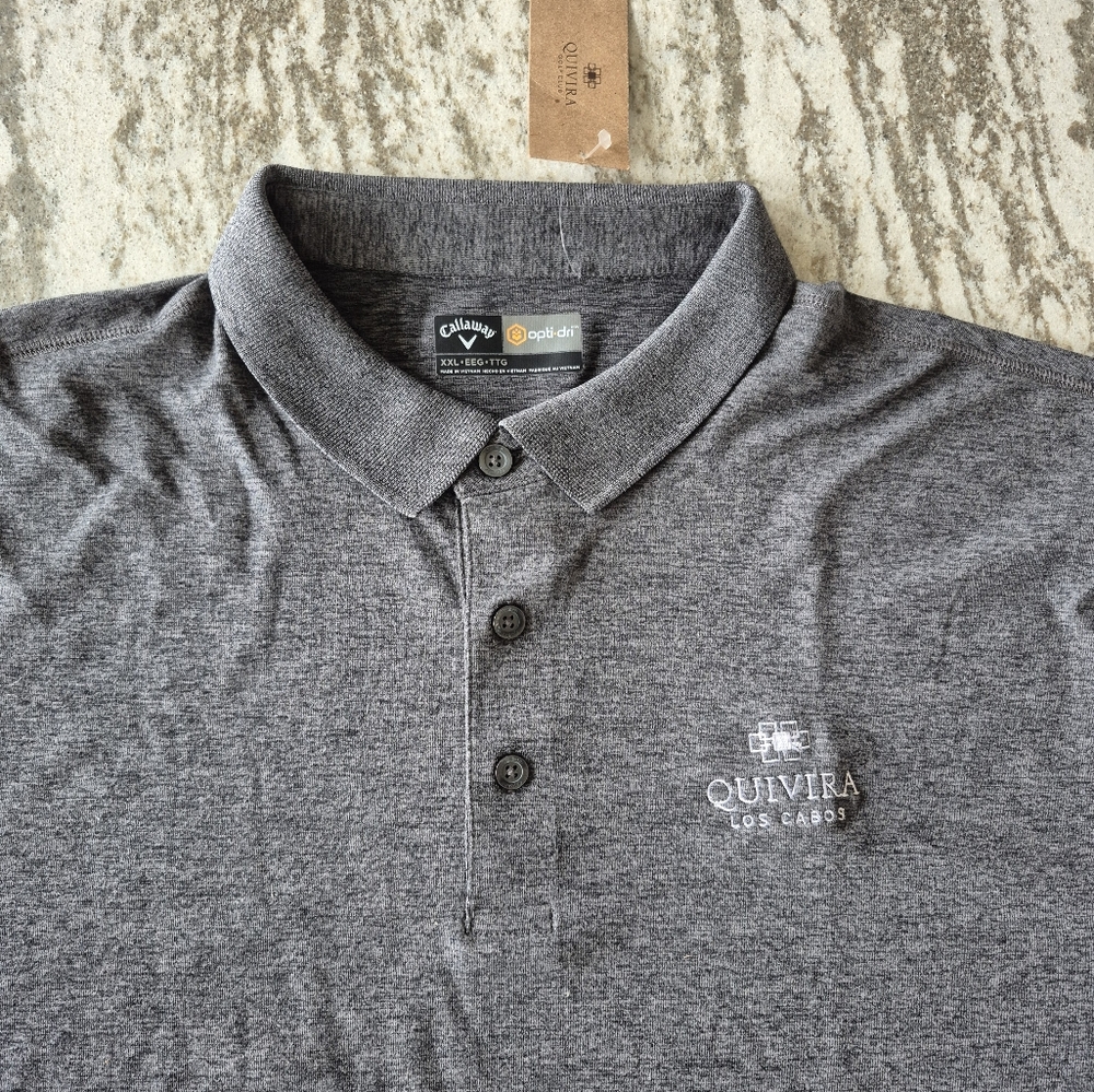 Calloway Men's Quivira Los Cabos Resort Performance Polo Shirt Size XXL NEW